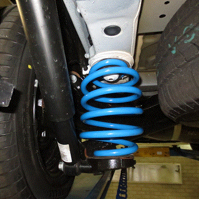 BMW - 3-serie Touring -  Excl. Factory lowered (M suspension) -  de 07-2011 à - Ressort hélicoïdal renforcé
